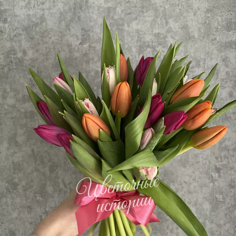 Букет &laquo;Тюльпановый микс&raquo; 2