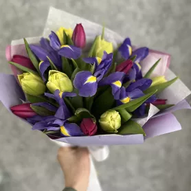 Букет &laquo;Улыбка&raquo; от интернет-магазина «Цветочные истории»