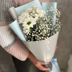 Букет &laquo;Комплимент учителю&raquo; от интернет-магазина «Цветочные истории»