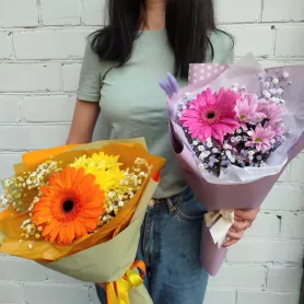 Букет &laquo;Радостный миг&raquo; от интернет-магазина «Цветочные истории»