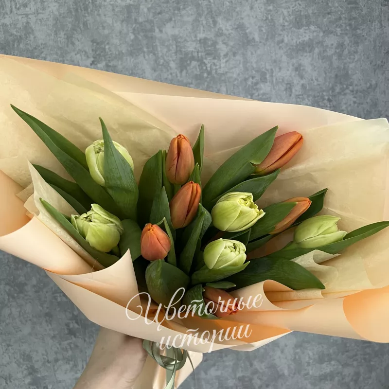 Букет &laquo;Персиковый десерт&raquo; 1