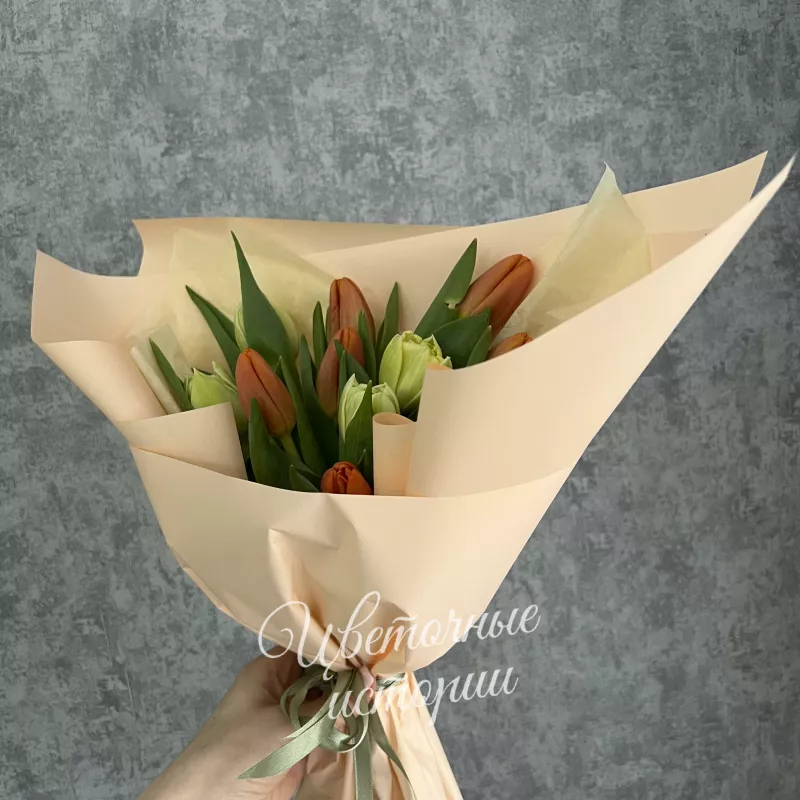 Букет &laquo;Персиковый десерт&raquo; 2