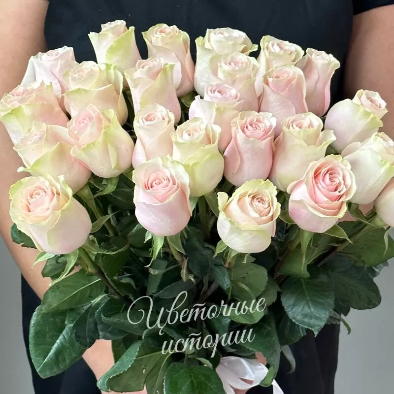 Букет розовых роз &laquo;Симпатия&raquo;