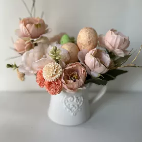 Композиция &laquo;Персиковый щербет&raquo; от интернет-магазина «Цветочные истории»