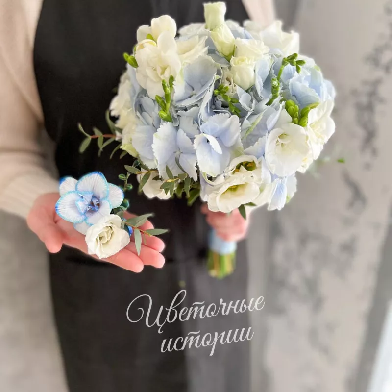 Букет &laquo;Голубая мечта&raquo; 2