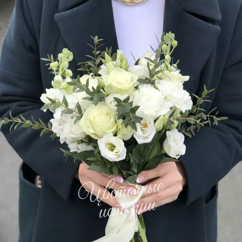 Букет &laquo;Белый бриллиант&raquo;