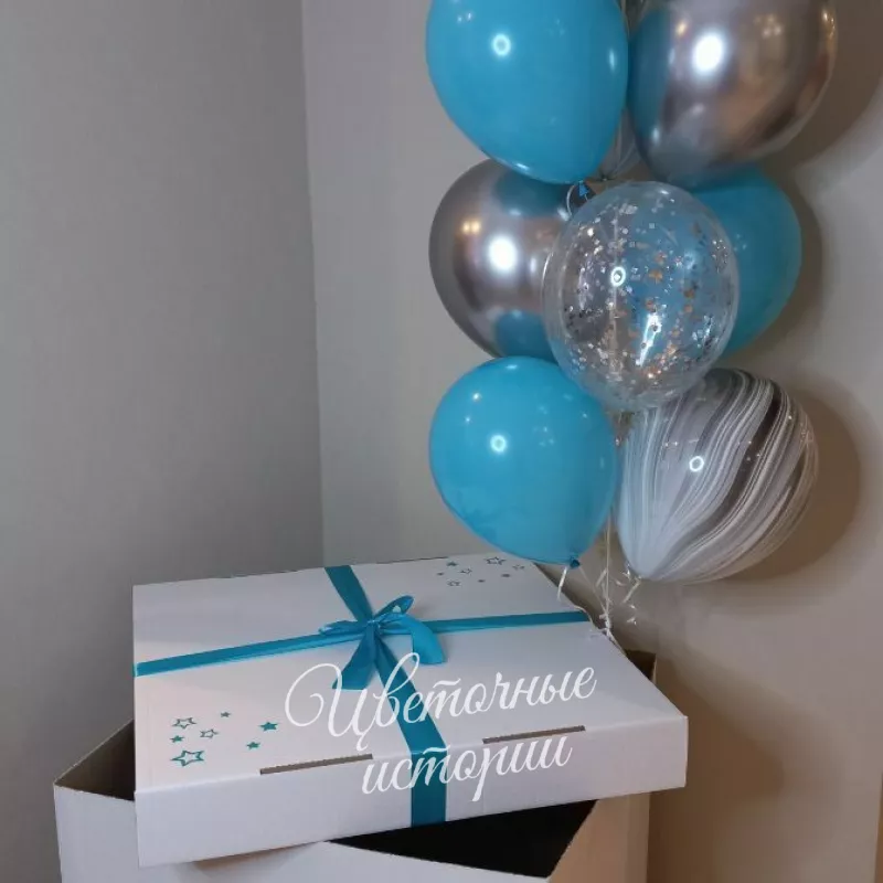 Сет из шаров в коробке &laquo;Сюрприз&raquo;