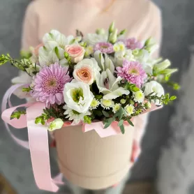 Композиция &laquo;Цветочный коктейль&raquo; от интернет-магазина «Цветочные истории»