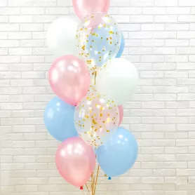 Сет шаров &laquo;Нежный микс&raquo; от интернет-магазина «Цветочные истории»