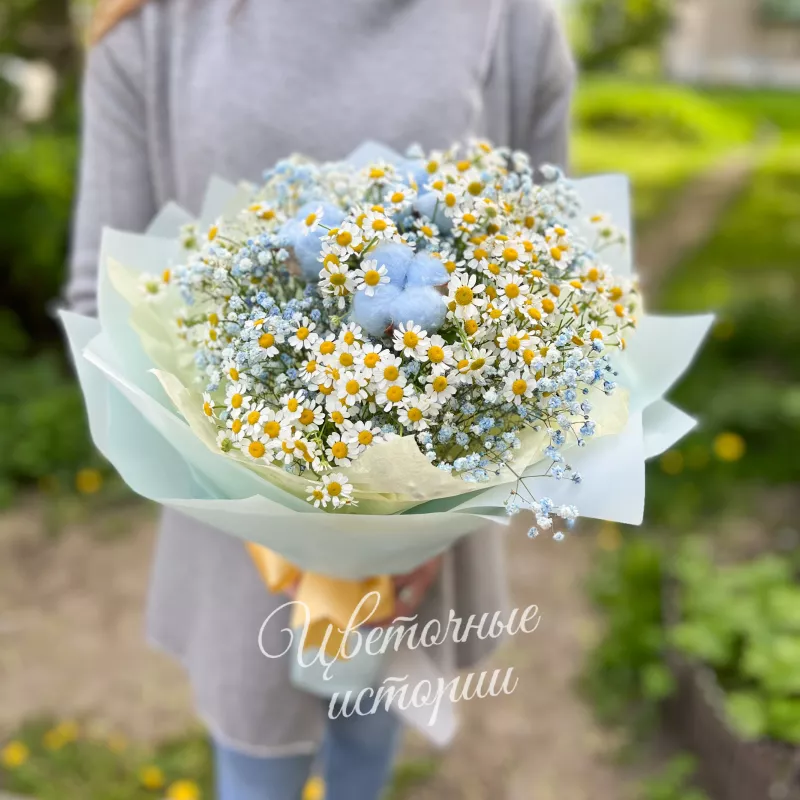 Букет &laquo;Небо в ромашках&raquo;
