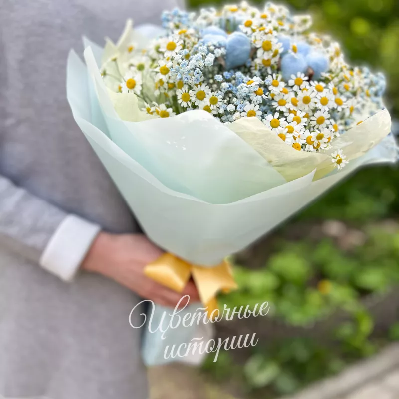 Букет &laquo;Небо в ромашках&raquo; 2