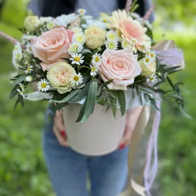 Композиция &laquo;Восторг&raquo; от интернет-магазина «Цветочные истории»