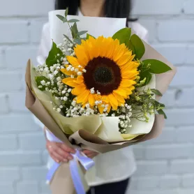 Букет &laquo;Первоклашка&raquo; от интернет-магазина «Цветочные истории»