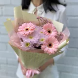 Букет «Школьный роман» от интернет-магазина «Цветочные истории» в Ярославле