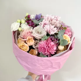 Букет &laquo;Цветочный шик&raquo; от интернет-магазина «Цветочные истории»