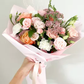 Букет &laquo;Нежная осень&raquo; от интернет-магазина «Цветочные истории»