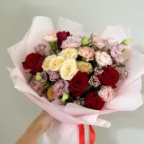 Букет «Ягодные бусы» от интернет-магазина «Цветочные истории» в Ярославле