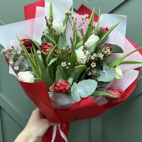 Букет &laquo;Очарование души&raquo; от интернет-магазина «Цветочные истории»