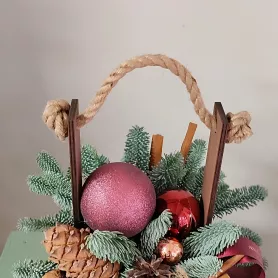 Новогодний подарок от интернет-магазина «Цветочные истории»