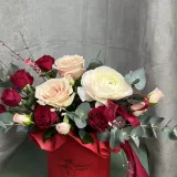 Композиция «Яркая весна» от интернет-магазина «Цветочные истории» в Ярославле