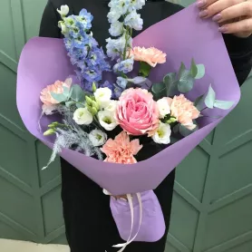 Букет &laquo;Весна в Париже&raquo; от интернет-магазина «Цветочные истории»