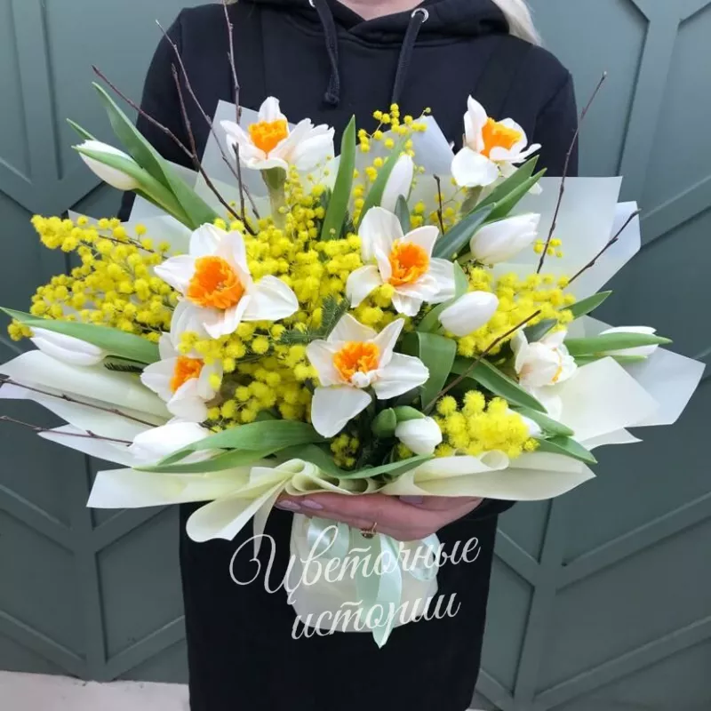 Сборный букет &laquo;Весенние первоцветы&raquo;