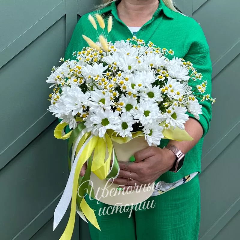 Композиция в коробке &laquo;Летний лучик&raquo;