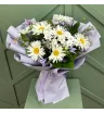 Сборный букет &laquo;Ромашки и любовь&raquo;