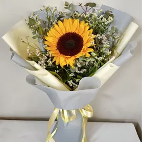 Букет &laquo;Солнце в руках&raquo; от интернет-магазина «Цветочные истории»