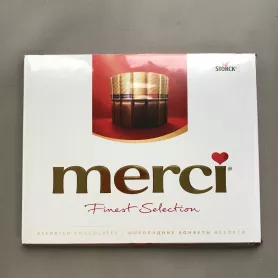 Конфеты Merci от интернет-магазина «Цветочные истории»