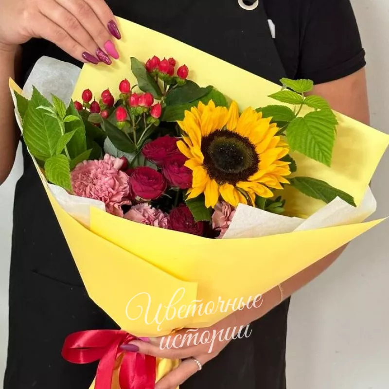 Сборный букет &laquo;Солнечные зайчики&raquo; 1