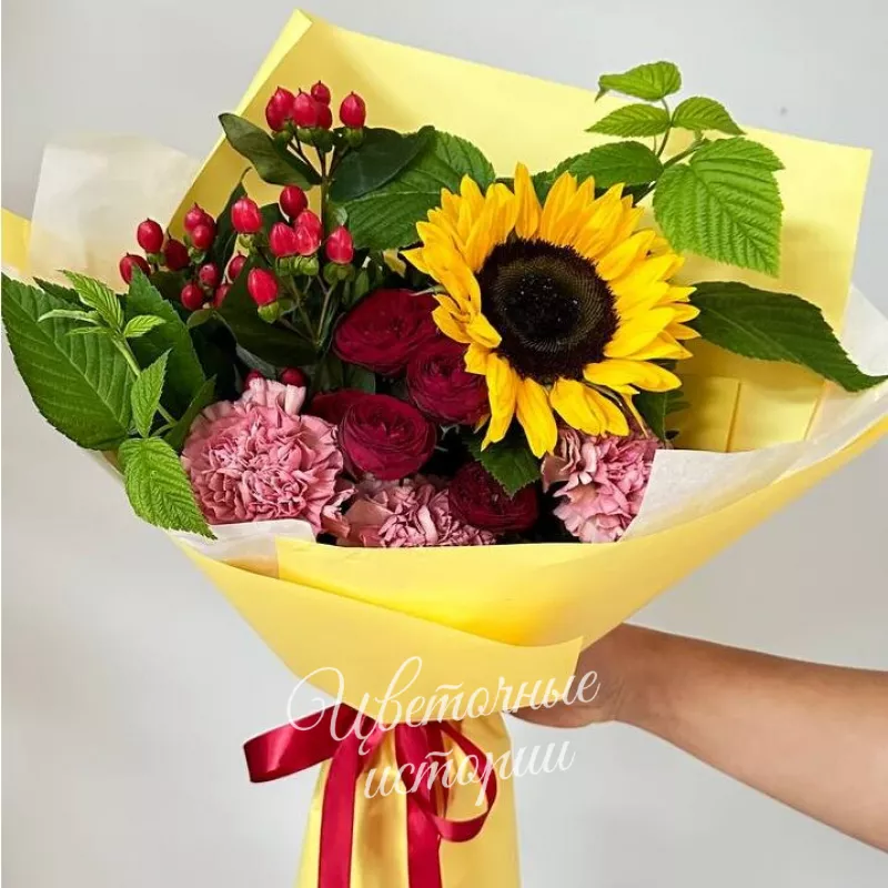 Сборный букет &laquo;Солнечные зайчики&raquo;