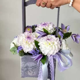 Композиция &laquo;Нежность осени&raquo; от интернет-магазина «Цветочные истории»