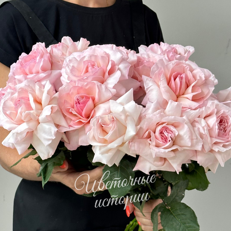 Букет розовых роз «Французская роза» 1