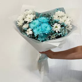 Сборный букет &laquo;Небесная нежность&raquo; от интернет-магазина «Цветочные истории»