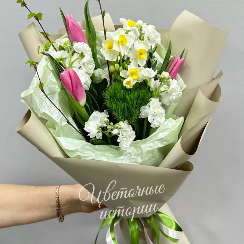 Букет &laquo;Весна в городе&raquo; 1