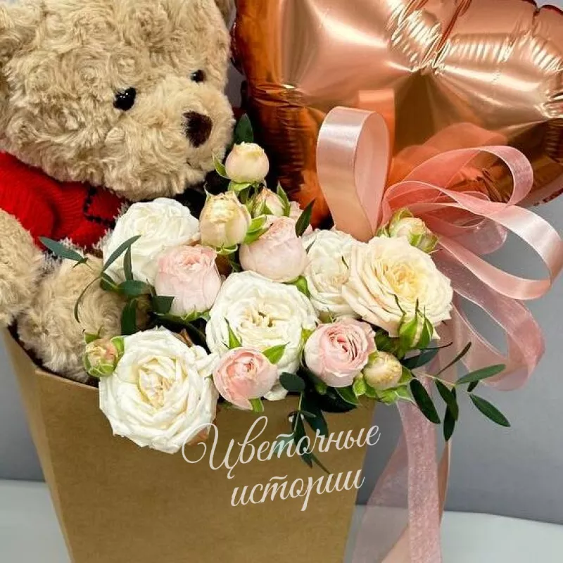 Романтичный медвежонок  1