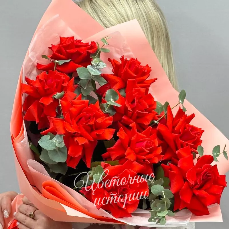 Сборный букет &laquo;Горящие чувства&raquo;