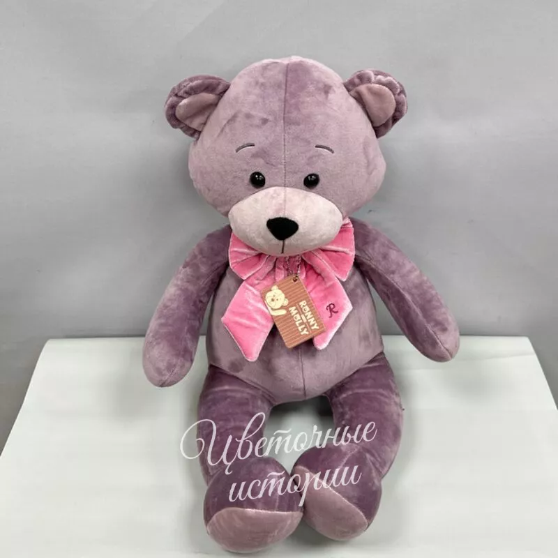 Мишка Ронни с Бантом 35 см 