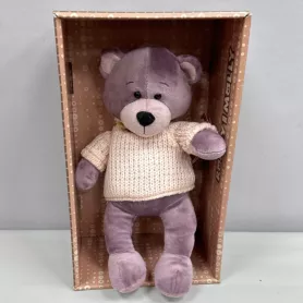 Мишка Ронни в свитере, 21 см  от интернет-магазина «Цветочные истории»