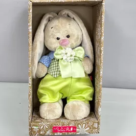 Зайка Ми мальчик в зеленом  от интернет-магазина «Цветочные истории»