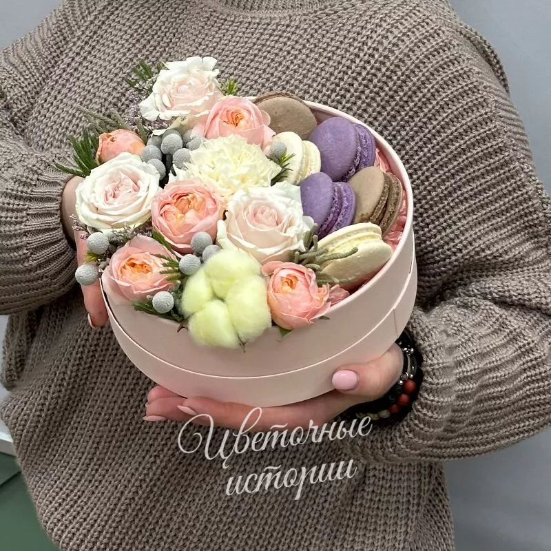 Композиция в коробке &laquo;Самой сладкой &raquo; 2