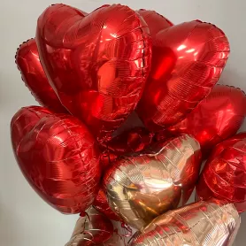 Шар фольга сердце от интернет-магазина «Цветочные истории»